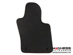 Jeep Renegade Floor Mats - Premium Carpet - LUXUS - Front + Rear Set - Black